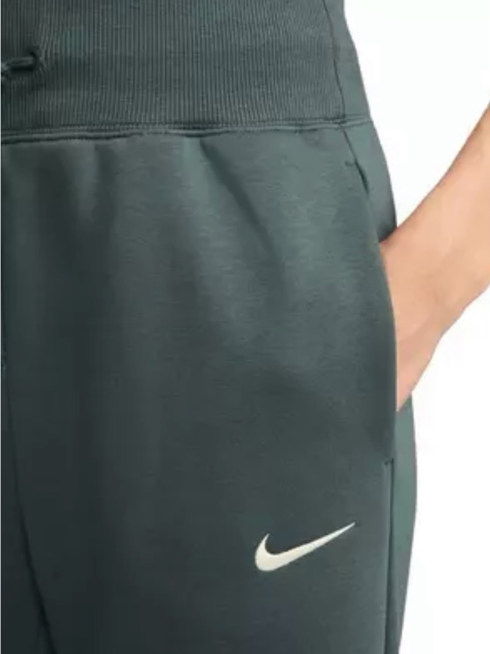 Nike Sportswear Phoenix Fleece Women's High-Waisted Wide-Leg Pants Size S